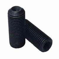 SSSF1116 #1-72 X 1/16" Socket Set Screw, Cup Point, Fine, Alloy, Black Oxide